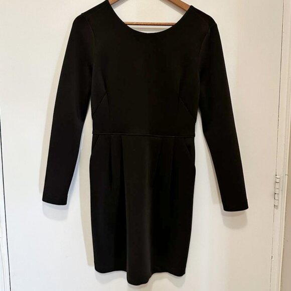 Dynamite Black Long Sleeve Dress - Picture 3 of 4